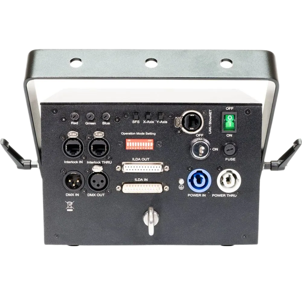 Laserworld DS2000 RGB MK4 Laser Rear